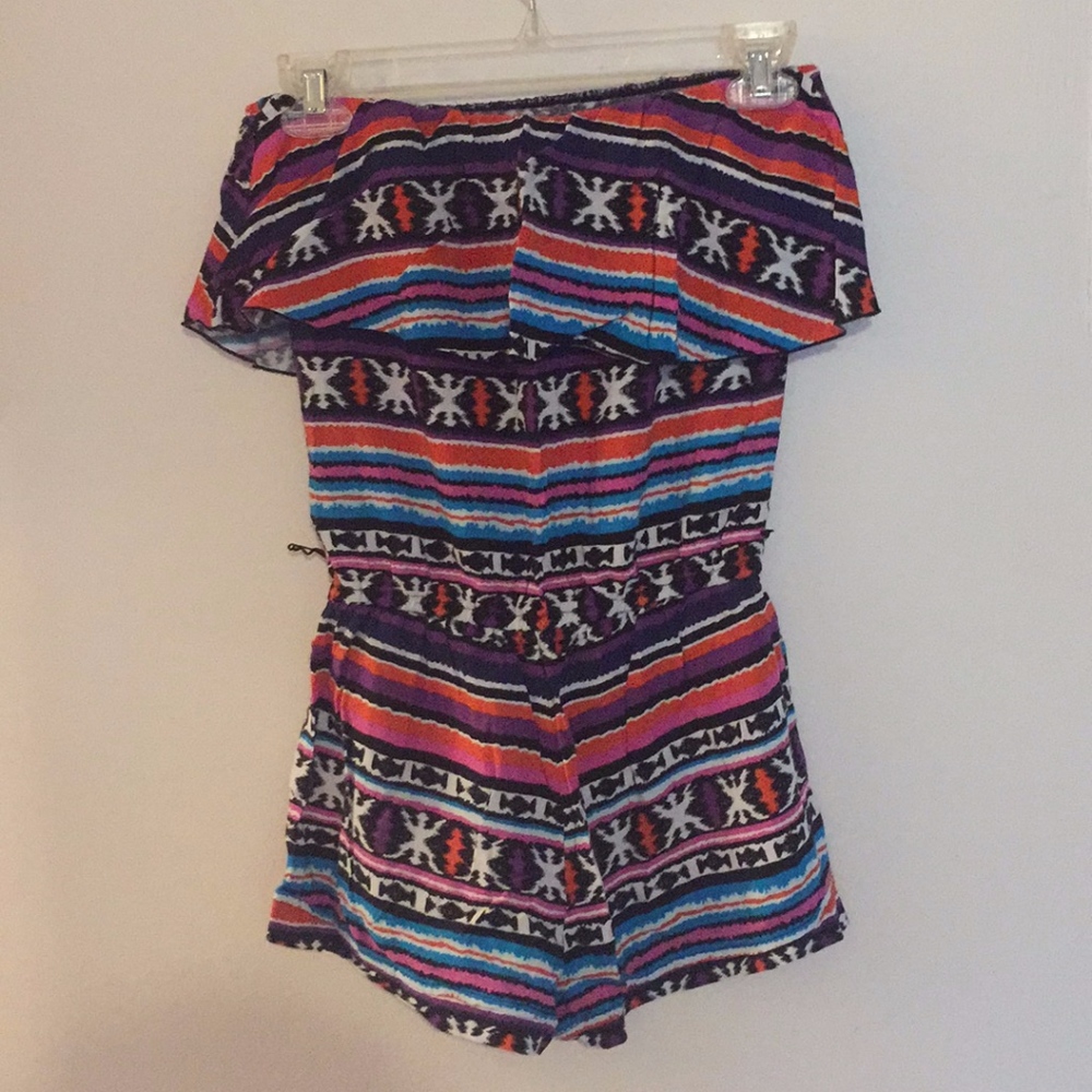 Tribal patterned romper